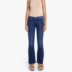 NEW MOTHER Weekender Fray Tongue in Chic Jeans 23